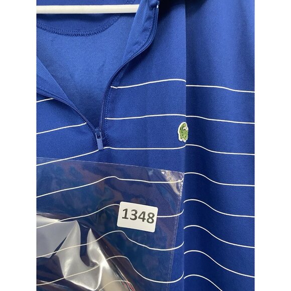 Lacoste Sport Andy Roddick Men’s Tennis Polo Shirt 4XL Striped Pullover 9 - Picture 10 of 10